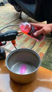 Kinclongin dong Shampo Cuci Motor Banyak Busanya Wangi Terlaku