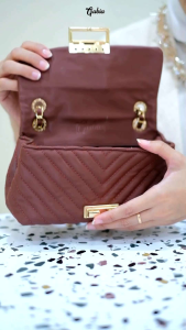 Elena Bag by Gabia: Tas Selempang Bahu Wanita Bahan Chocoly Waterproof