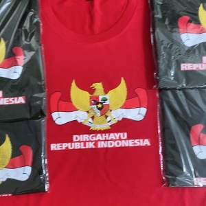 Kaos Distro KEMERDEKAAN & Ready Ukuran Anak & Dewasa
