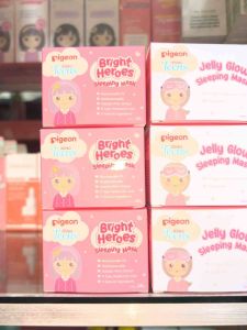 Pigeon Teens Heroes Sleepng Mask & Jelly Glow Sleeping Mask 30 gr Masker Wajah Remaja