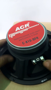 Speaker Middle 8 Inch ACR C-810-DFH Full Range Original Vocal Jernih Kualitas Bagus