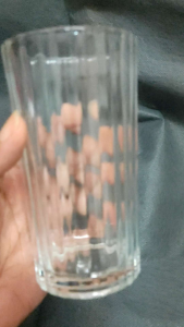 6pcs Baso Glass 8511 11oz Glass clear embossed