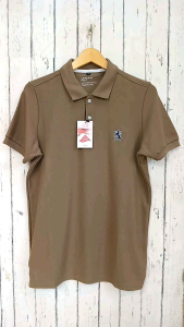 kaos polo. kaos krah bergambar LION bordir kecil Baju Kerah Dewasa Pria - cod