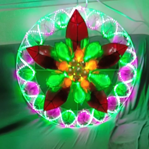 WHOLESALE PRICE PONSETTIA LED PAROL 20 INCH SIZE 5 PCS
