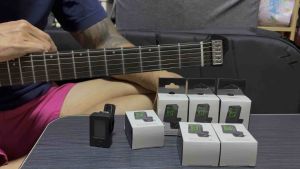 จูนเนอร์ เครื่องตั้งสายกีต้าร์โปร่ง กีต้าร์ไฟฟ้า เบส ใช้งานง่าย พกพาสดวก ตั้งดร็อปได้