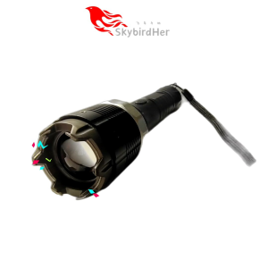 LED Flashlight ZOOM 4 in 1 HY-8810 黑鹰8810型超强
