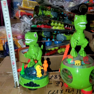 Đồ Chơi Trung Thu Khủng Long Xe Cân Bằng  Lồng Đèn Khủng Long Xe Đua Công viên khủng long nhạc đèn vui nhộn cho bé