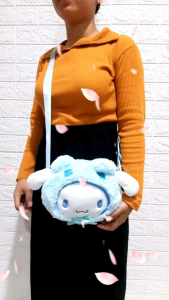 Tas Selempang Boneka Stella Linabell Kirby Kuromi Cinnamoroll Melody Pompom Purin Sling Bag Tas Anak