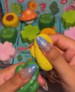 IBloom Sanfu Marshmallow Bear Blind Box Squishy Mystery Surprise Eggs | Lipu Friend Pyokotama Rabbit Children Fidget Slow Rebound Slow Rising Slime Squish Stress Toy