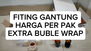 FITING GANTUNG / DUDUKAN BOHLAM LAMPU PAKET GROSIR