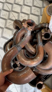 Leher Knalpot Vespa 2Tak Model Bigbox Polini Standar & Racing