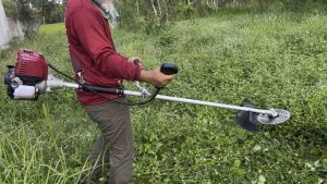 เครื่องตัดหญ้าฮอนด้า 4 จังหวะ 4 แรงม้ารุ่น GX35 จำนวน 1 ราคาที่สะดวก สำหรับการจัดเต็ม