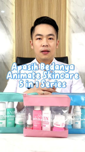 Paket Animate Instant Whitening Series 5 In 1