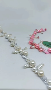 Payet rangkai mutiara diamond patah ulir || Mute Jahit Rangkai Aksesoris Busana Wanita