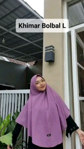 KHIMAR SYARI SEGI EMPAT INSTAN JUMBO BOLAK BALIK