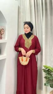 Daster Arab Renda Sultan Kekinian // Daster Busui LD 110 -120 long Dress
