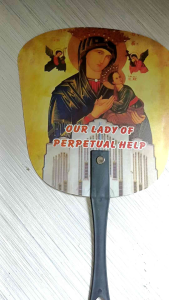 Pamaypay Mother Perpetual Nazareno /Hand Fan
