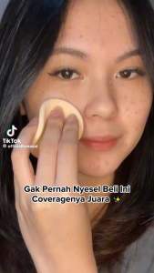Hanasui Perfect Fit Powder Foundation - Bedak Padat Compact Powder Perfect Coverage Ringan dan Tahan Lama Dyshop22