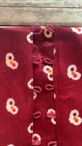 Desain Mode Terkini: Angkin Kemben Jumputan Tali Belakang