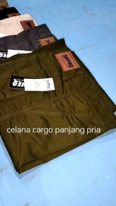 Celana Panjang Cargo Pria Termurah: Bahan Tebal & Bisa COD