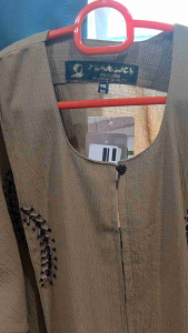 Elegant Premium Jubah with Handcrafted Bead Embroidery | Soft Flowing Fabric | Modest & Stylish