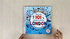 Buku Pencarian 101 Hal di London: Panduan Pendidikan Interaktif untuk Anak