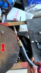 Rhino Contact Tip Las Mig M6 x25 x 08 MM Dan M6 x25 x 1 MM Full Tembaga RHINO Per Pcs