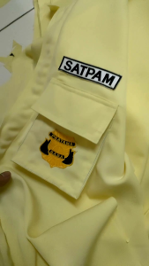 Setelan Satpam Bahan Twist Tissu/Seragam Pdl Satpam