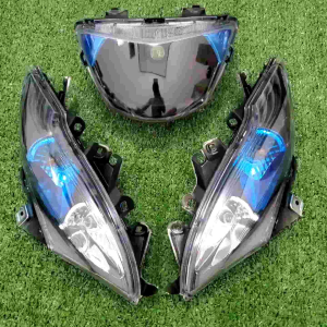 TERBARU PAKET MURAH REFLEKTOR RUMAH LAMPU DEPAN MIO J COSTUM SET LAMPU SEN MIO J COSTUM BIRU BERKUALITAS