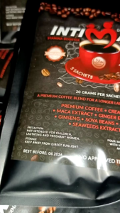 INTIMAXX Premium Blend Coffee – Ultimate Stamina & Performance Booster!