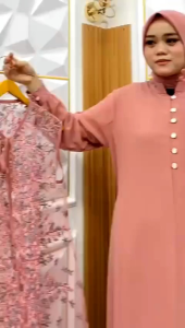 GAMIS TERBARU SYARI SYARI TRENDI BRANDED PRODUK PREMIUM FASHION MODERN MEWAH ELEGAN BAJU DRESS ETNIK MUSLIM BATIK ETNIK ZOLA DRESS