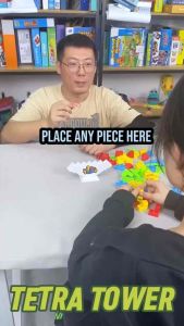 Tetra Tower Balance Blocks balancing game