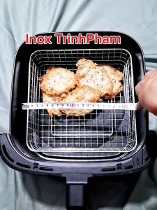 Rổ chiên- giá nướng- giá chiên có chân dùng lò nướng NCKD. Làm rổ theo size yêu cầu