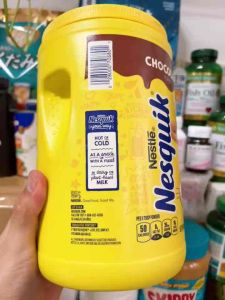 Bột Cacao Nestle Nesquik Chocolate 1275 kg và Dâu Tây 119 kg Của Mỹ - Date 2027