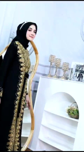 GAMIS ABAYA TURKI MEWAH TERBARU ZAHWA SERIES JERSEY PREMIUM MIX CERUTY BABY DOLL