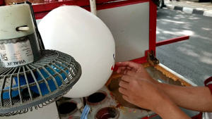 Stiker MIXUE Cotton Candy Karakter Gulali Arumanis