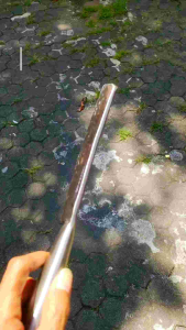 Pisau Cacah Daging Tulang Baja Tebal Anti Karat – Tajam & Ergonomis Untuk UMKM Dan Petani