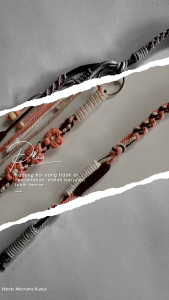 Strap Bag Macrame Rumbai Flower