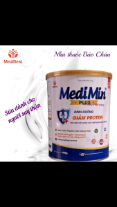 (Combo 2 lon) Sữa MediMin plus 800g dành cho người thận yếu suy thận.