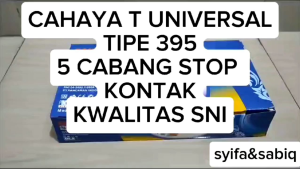 SETEKER T SERBAGUNA / UNIVERSAL 5 COLOKAN CAHAYA SC 395