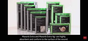Medline Maxorb II Alginate Dressings 4" x 4” (1 PIECE) Sterile Wound Dressing Adhesive