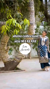 [PRE-ORDER] 2025 JUN READYMADE WEDDING BOLLYWOOD SUIT WITH PANT WITH EMBROIDERY SEQUINS WORK SIZE S TO 5XL ( DELIVERY 10 WORKING DAYS) ETA: 2025-12-30 | PLUS SIZE GRAND PUNJABI SUIT