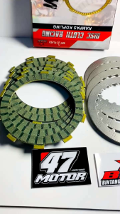 PAKET KAMPAS KOPLING DAN PLAT GESEK BRT GEN 2 YAMAHA WR 155