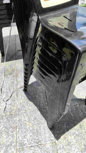 Ghế dựa đại 9 sọc màu đen cao cấp