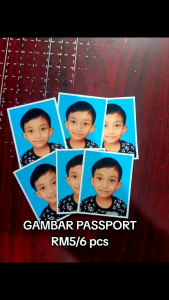 6PCS Cuci Gambar Passport Murah l Photo Passport