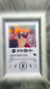 FRAME SPOTIFY l FRAME HADIAH ANNIVERSARY