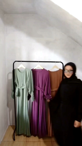 Lestari Gamis Elif Remaja Crinckle Premium: Ukuran & Desain