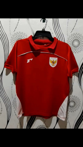 Jersey timnas indonesia home away fantasy atasan baju bola futsal kaos olahraga leher berkerah bahan dryfit uniseks sport