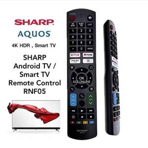 SHARP Android TV / Smart TV Remote Control RNF05