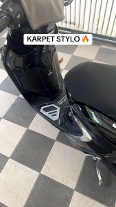 Karpet Motor STYLO 160 Rubber Step Floor Motopad27